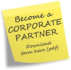 Corporate Partner Sticky note