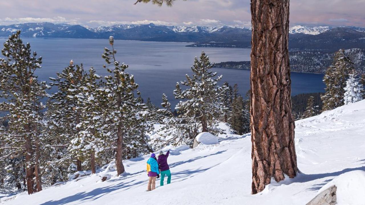 Image of Tahoe in the winter
